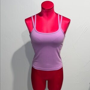 Under Armour Motion Strappy Tank Top in Purple